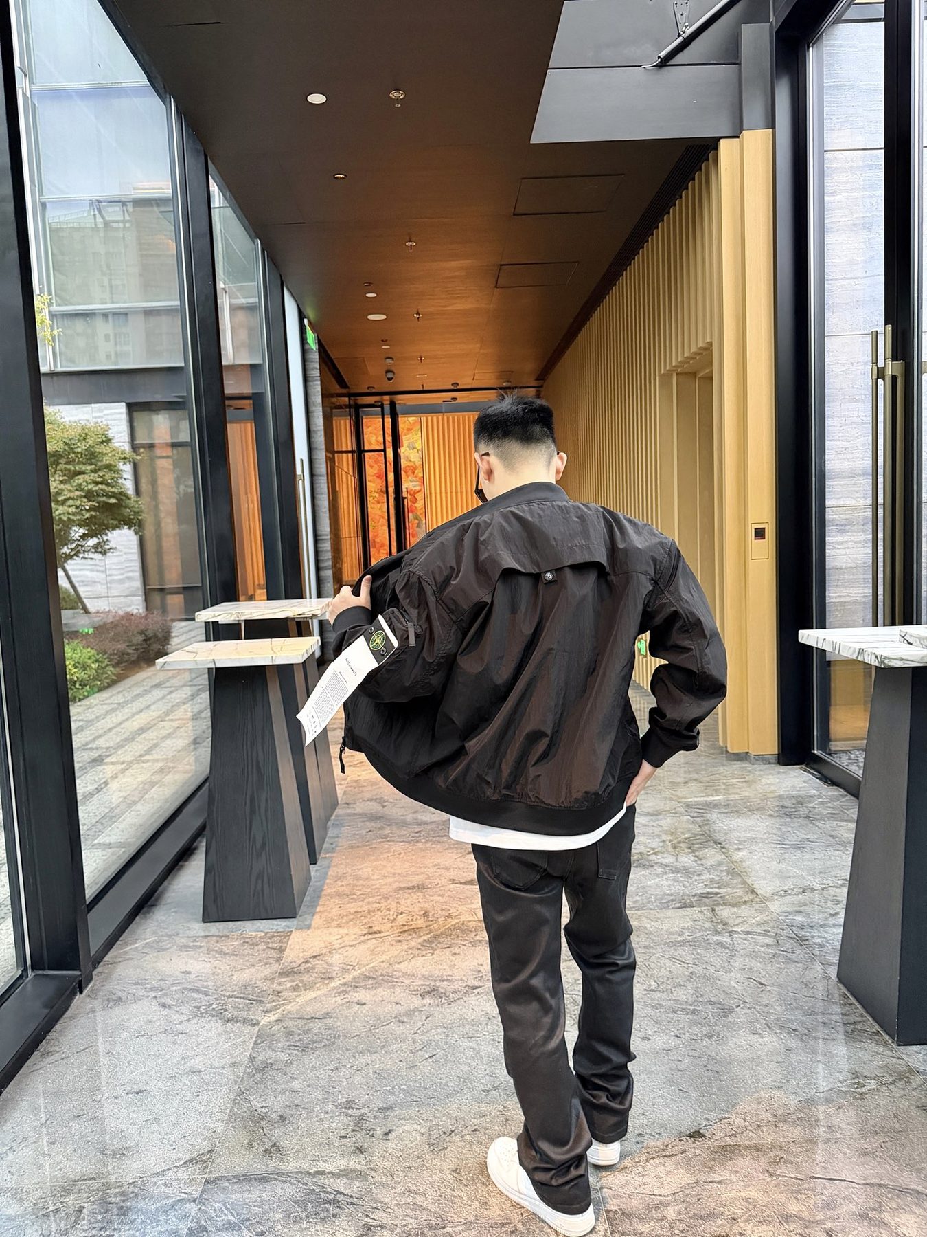 Stone Island Multi Pocket Bomber Jacket