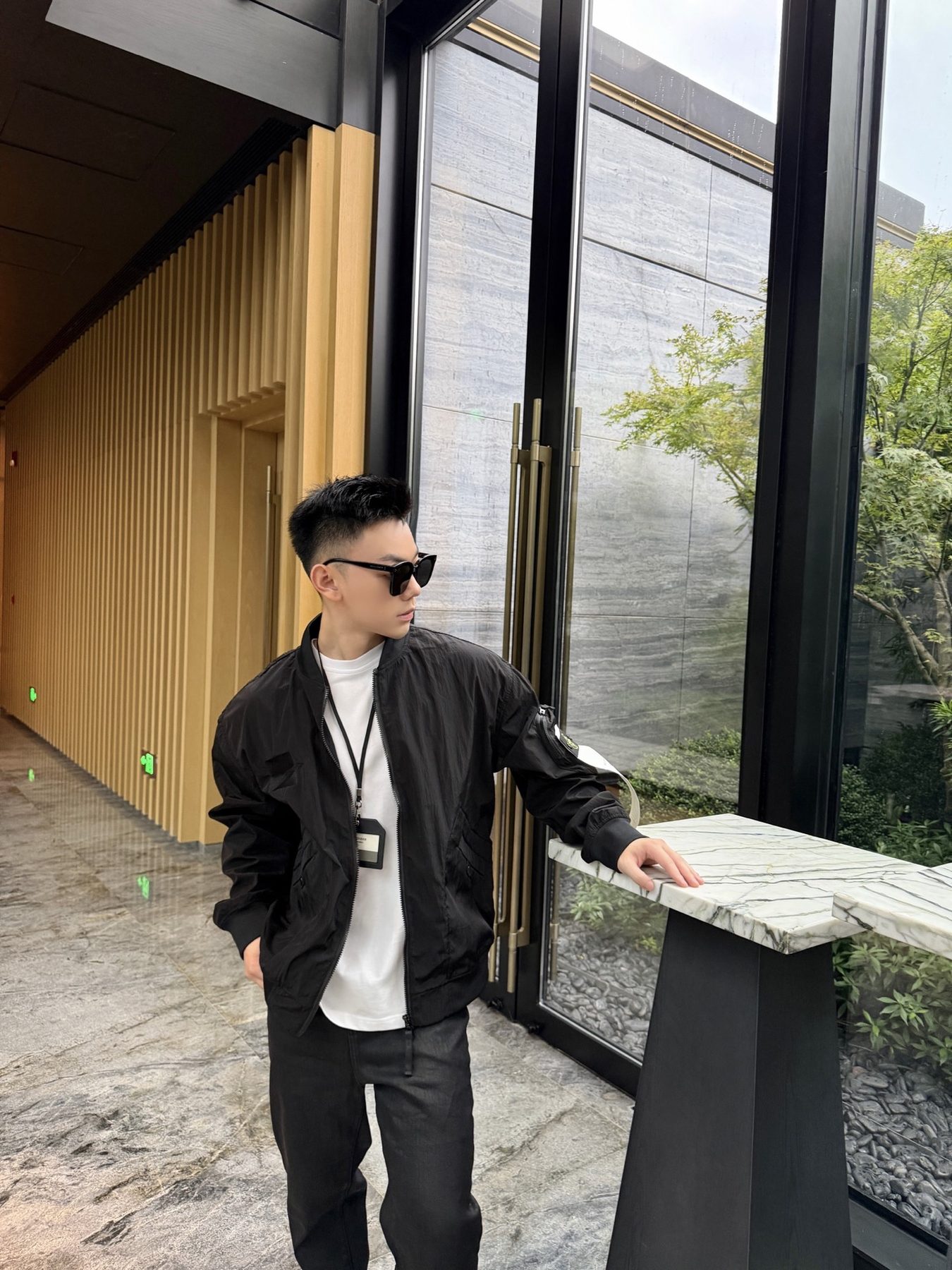 Stone Island Multi Pocket Bomber Jacket