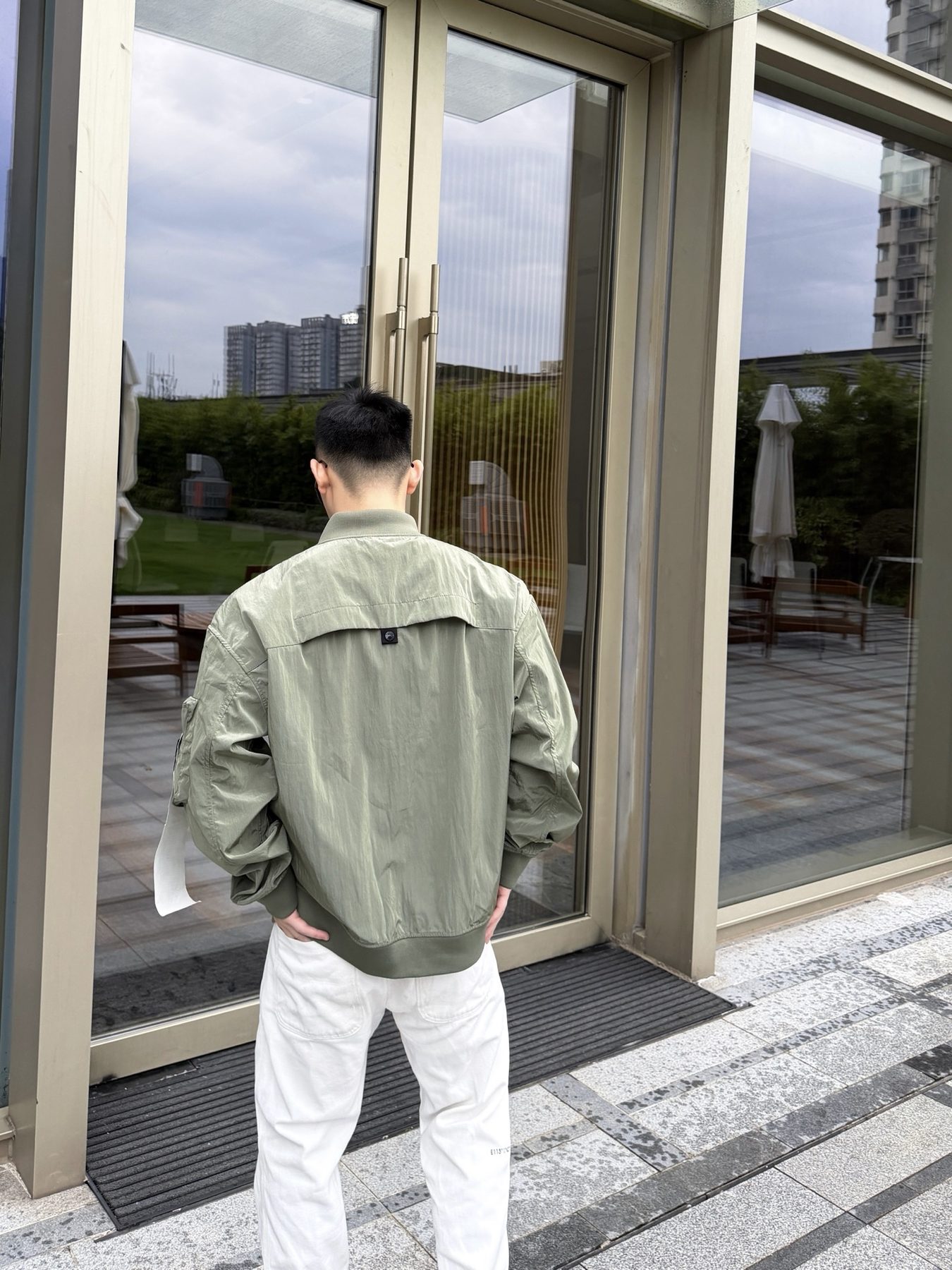 Stone Island Multi Pocket Bomber Jacket