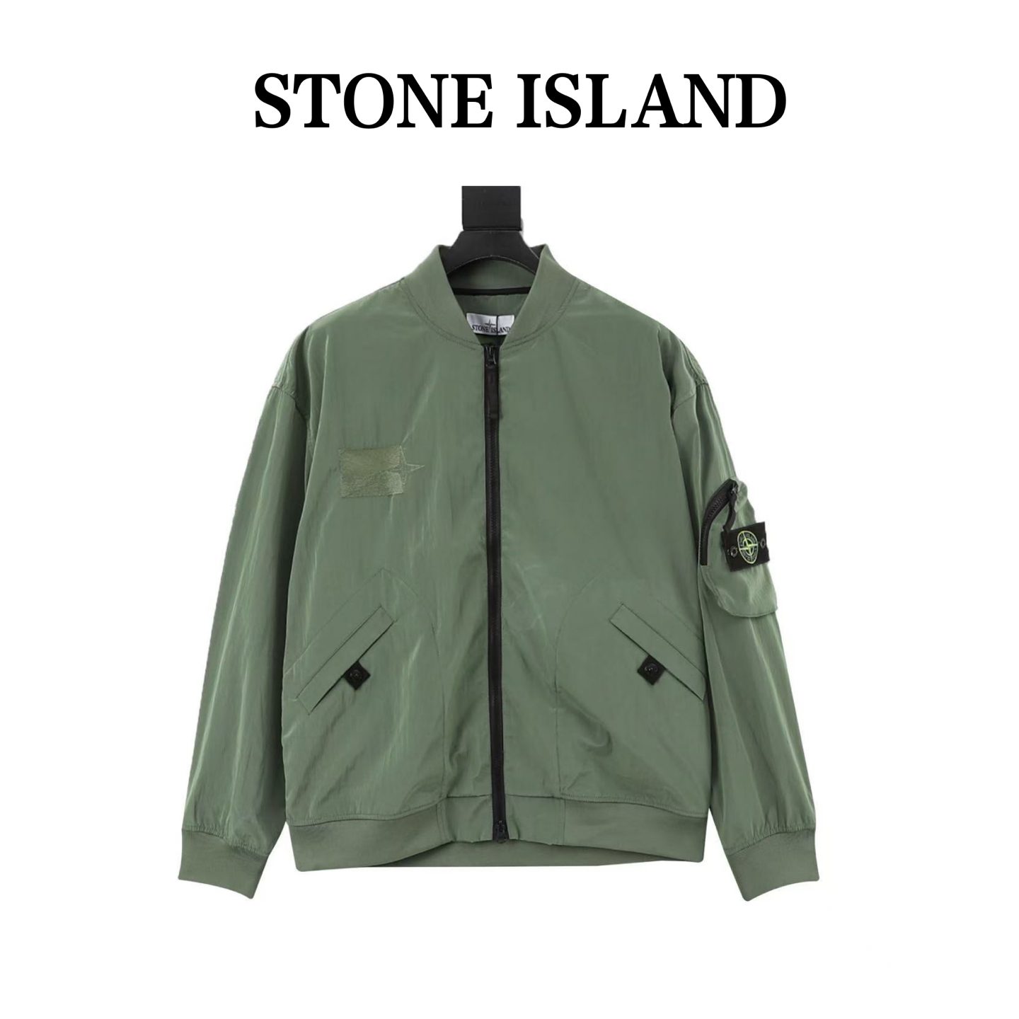 Stone Island Multi Pocket Bomber Jacket