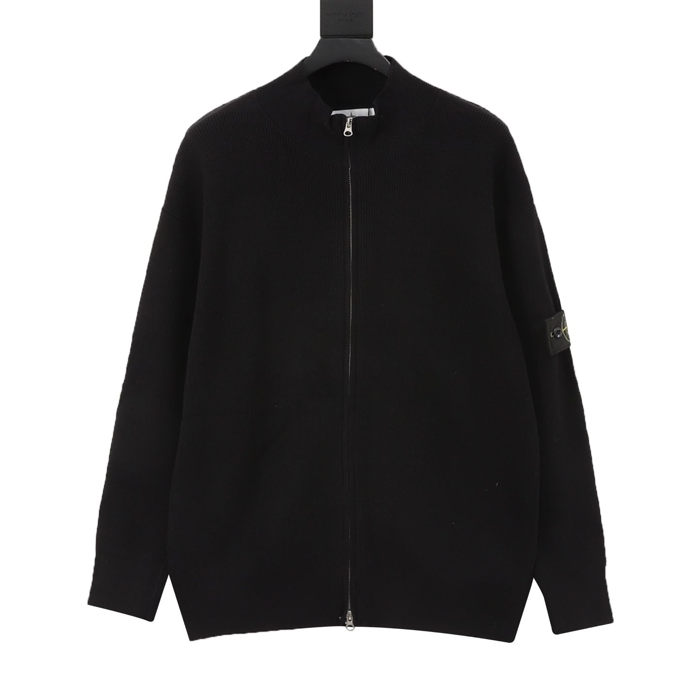 Stone Island 26FW Sleeve Badge Zip Knit Jacket