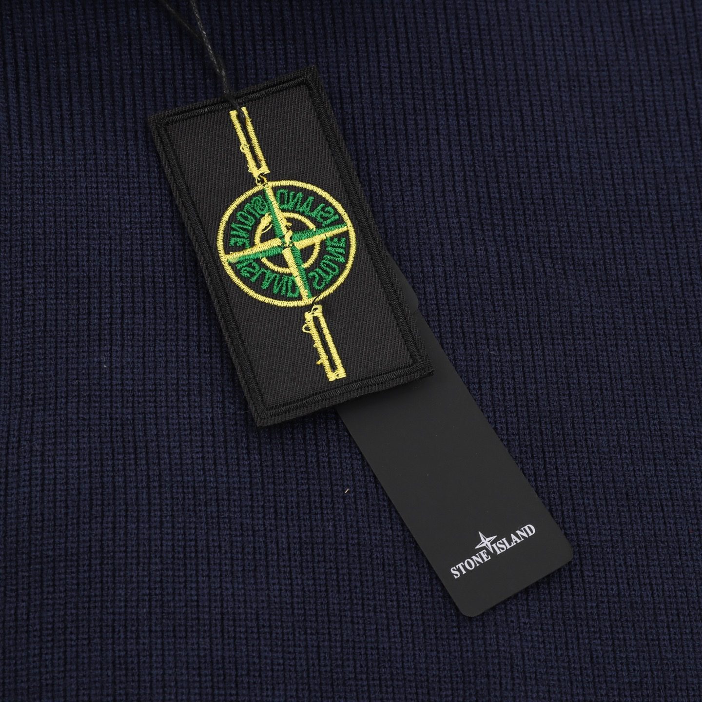Stone Island 26FW Sleeve Badge Zip Knit Jacket