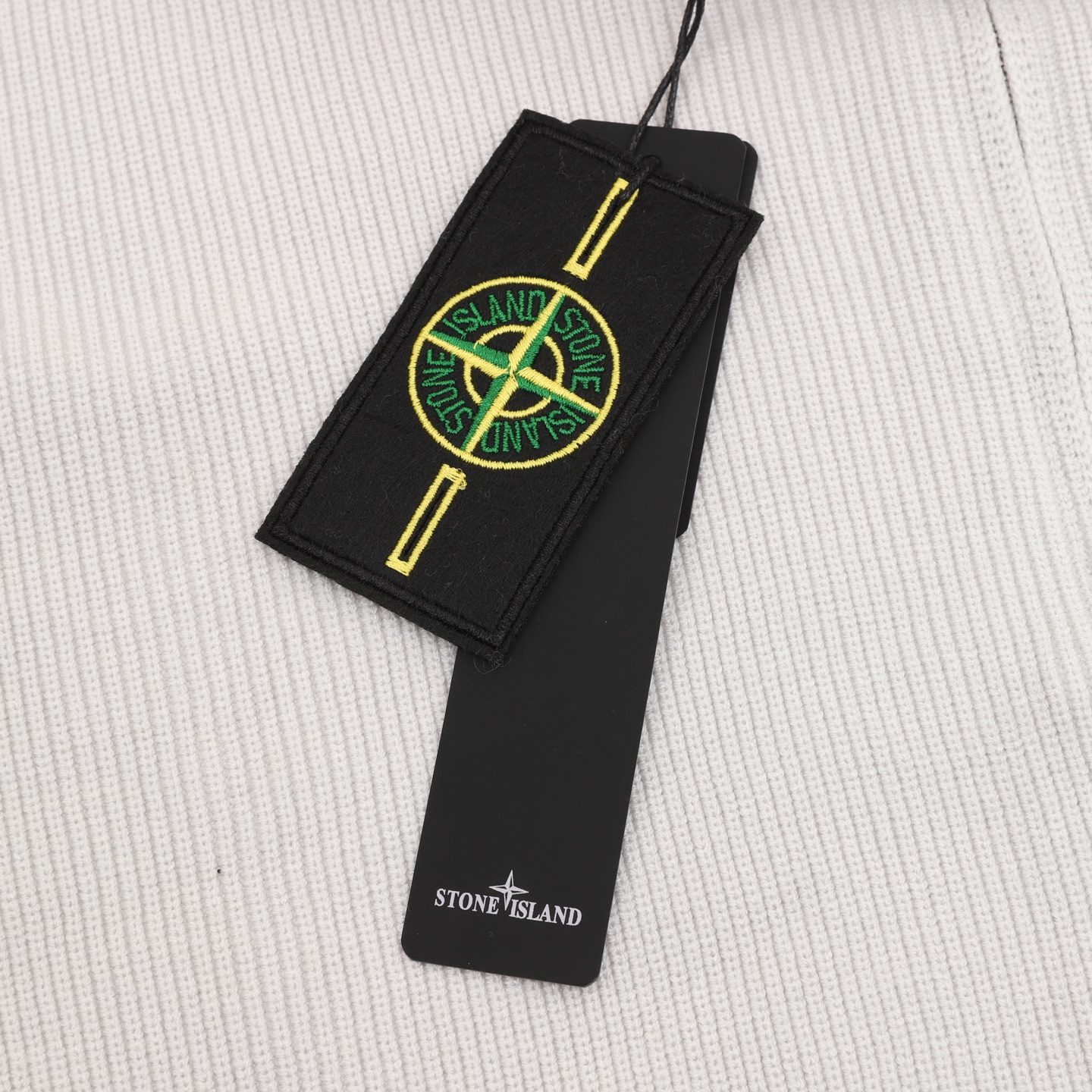 Stone Island 26FW Sleeve Badge Zip Knit Jacket