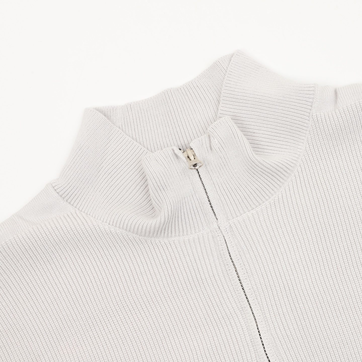 Stone Island 26FW Sleeve Badge Zip Knit Jacket