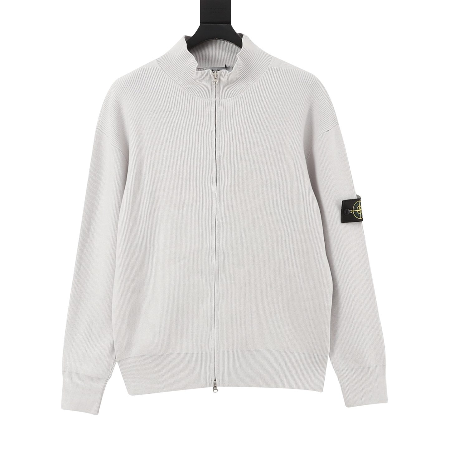 Stone Island 26FW Sleeve Badge Zip Knit Jacket