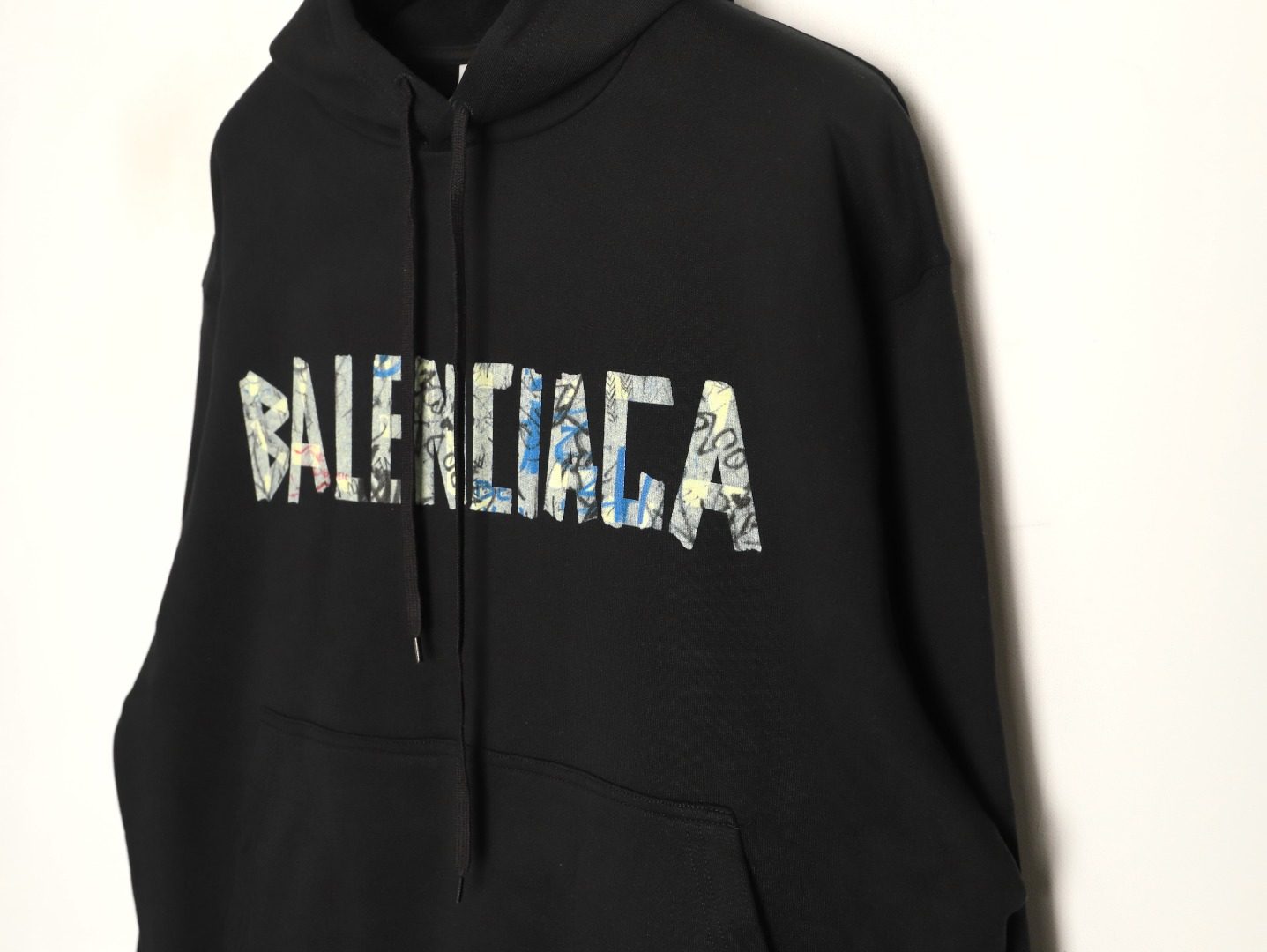 Balenciaga Graffiti Tape Hoodie