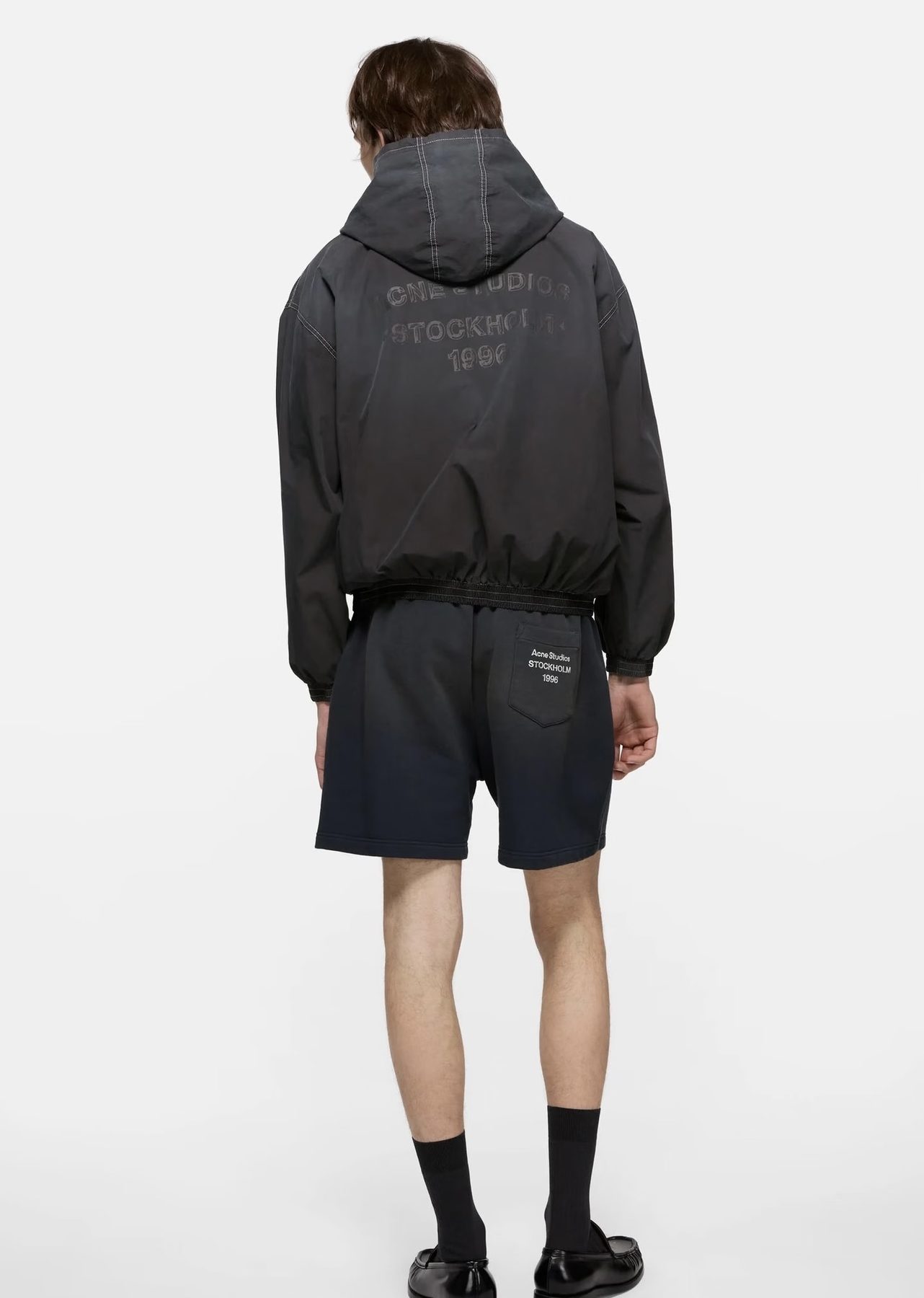Acne Studios 26FW Contrast Seam Technical Hooded Jacket