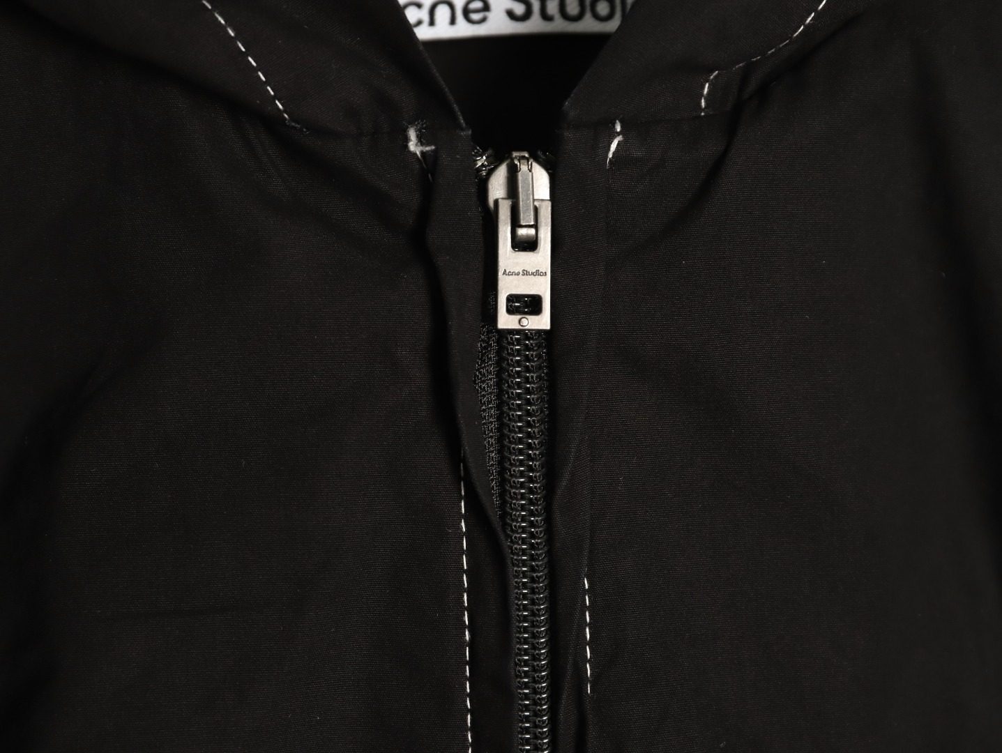 Acne Studios 26FW Contrast Seam Technical Hooded Jacket
