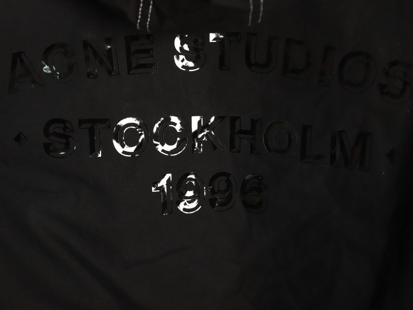Acne Studios 26FW Contrast Seam Technical Hooded Jacket