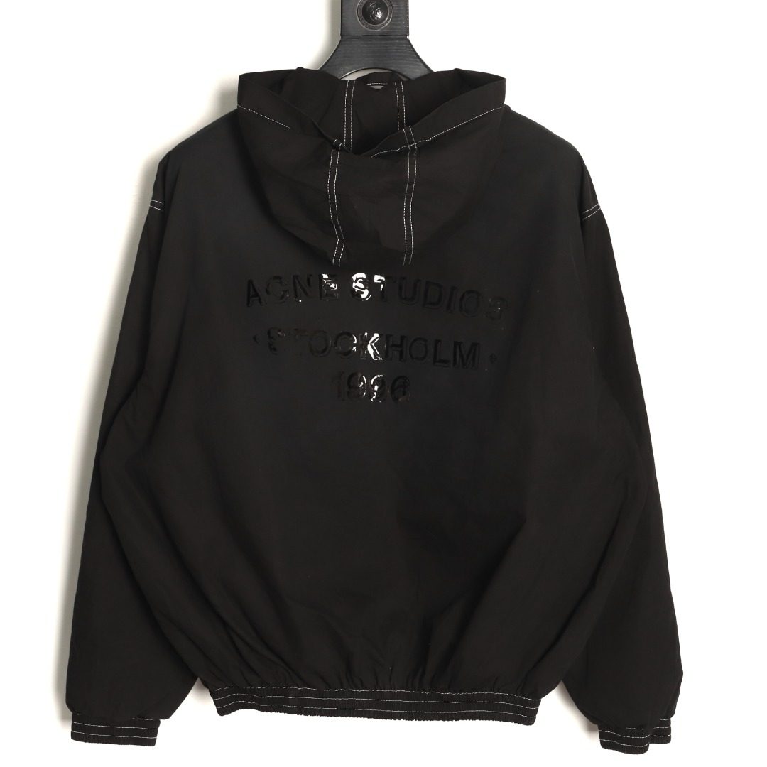 Acne Studios 26FW Contrast Seam Technical Hooded Jacket
