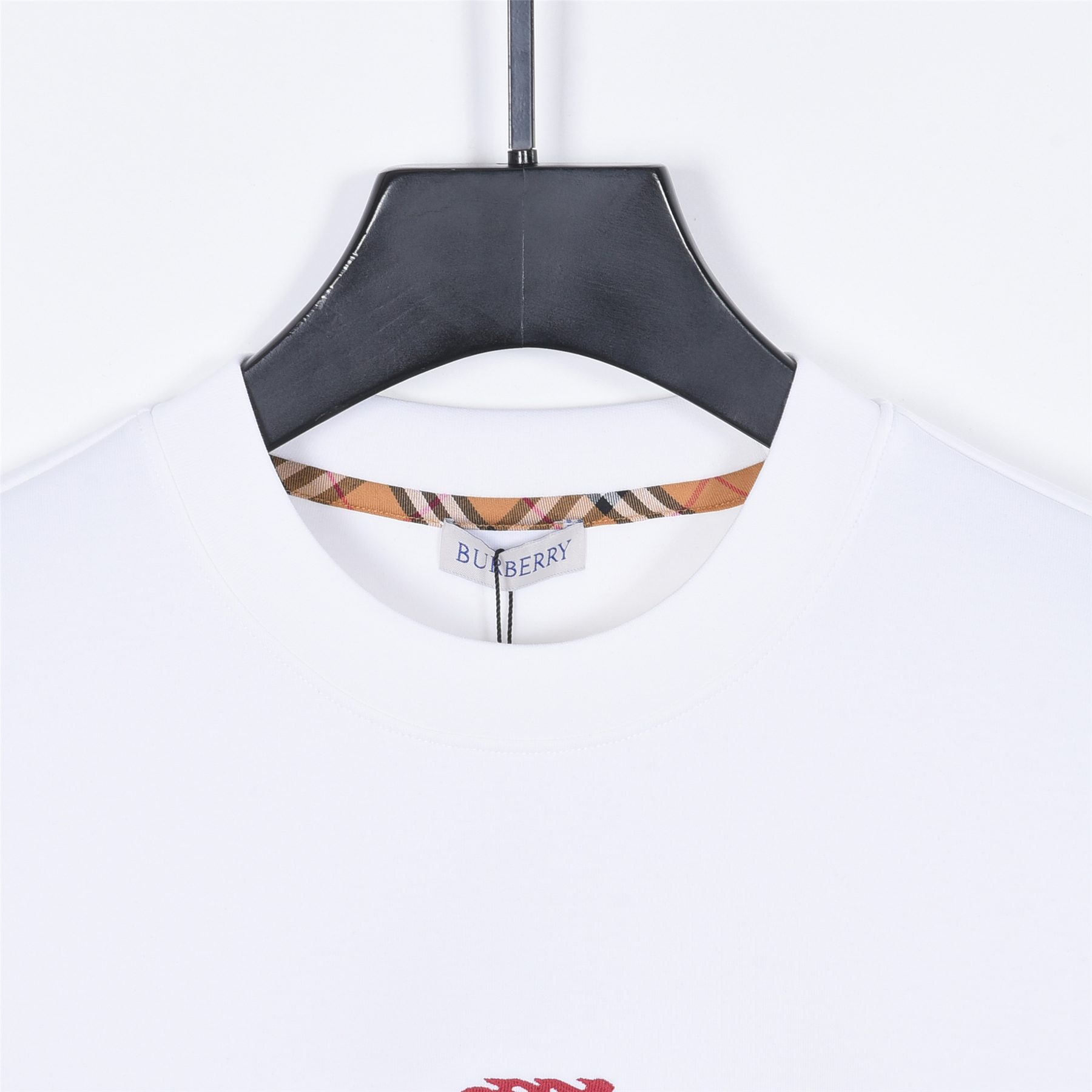 Burb*rry 26SS Colorful Equestrian Knight Embroidered Crewneck Sweatshirt