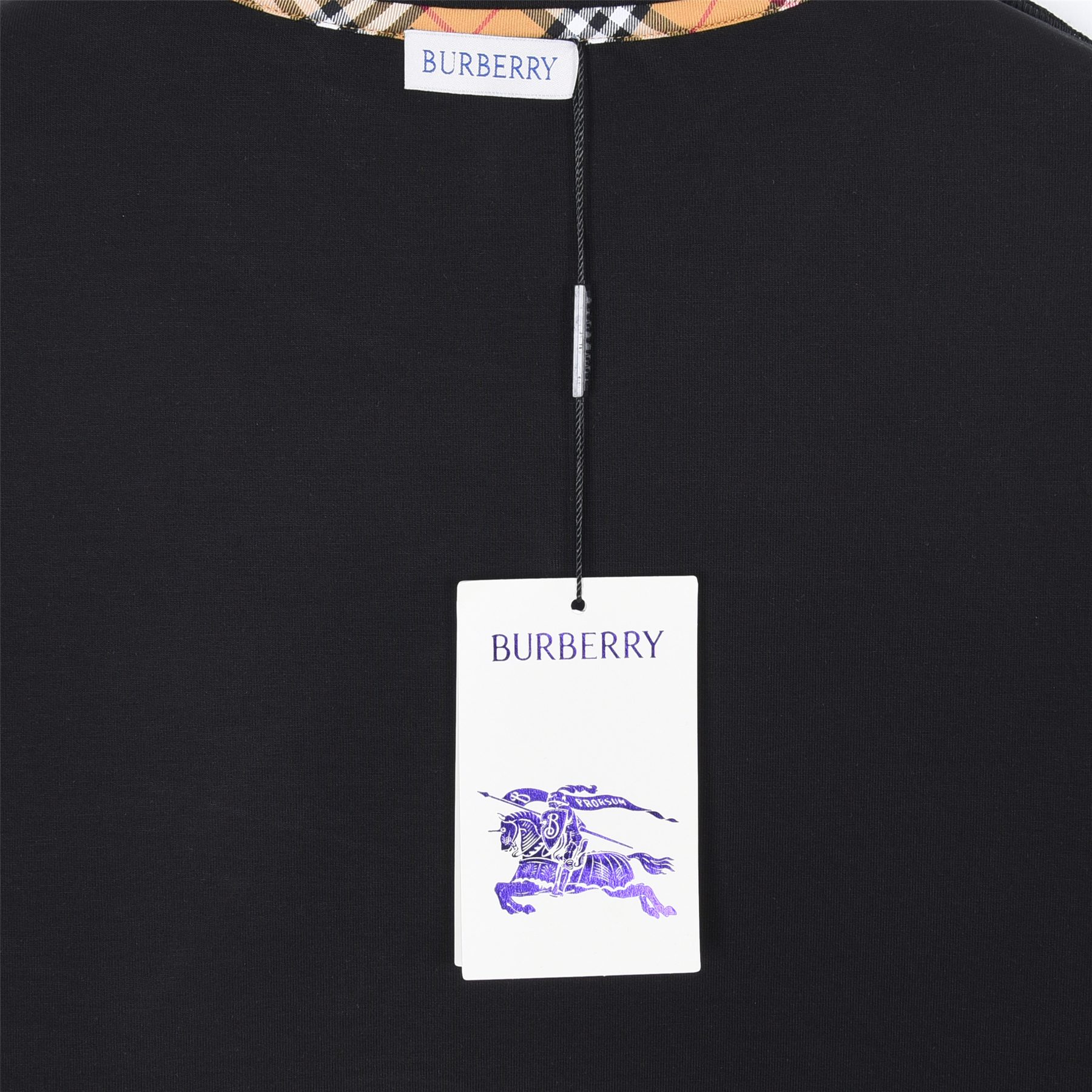 Burb*rry 26SS Colorful Equestrian Knight Embroidered Crewneck Sweatshirt