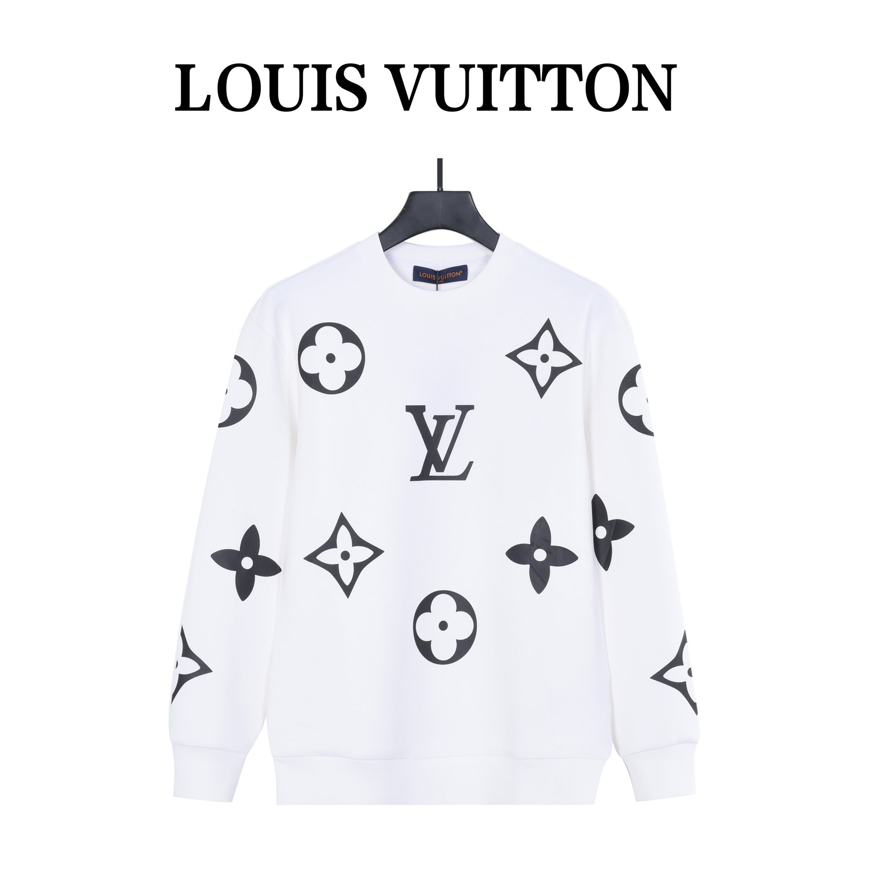 1V Monogram Allover Crewneck Sweatshirt