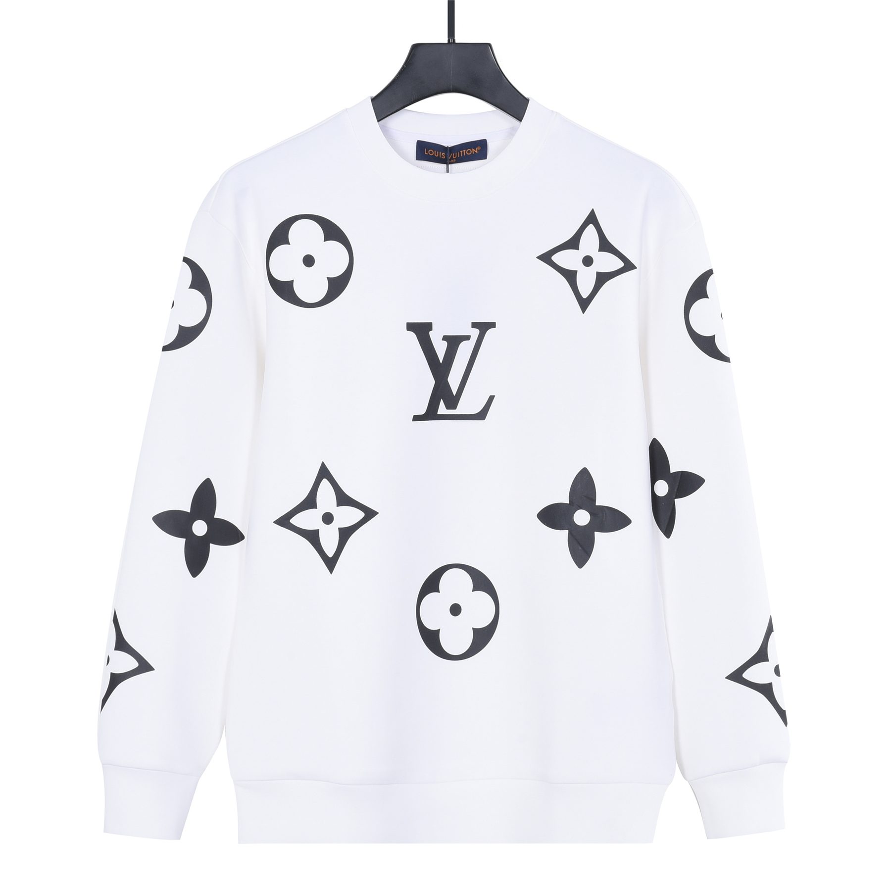 1V Monogram Allover Crewneck Sweatshirt