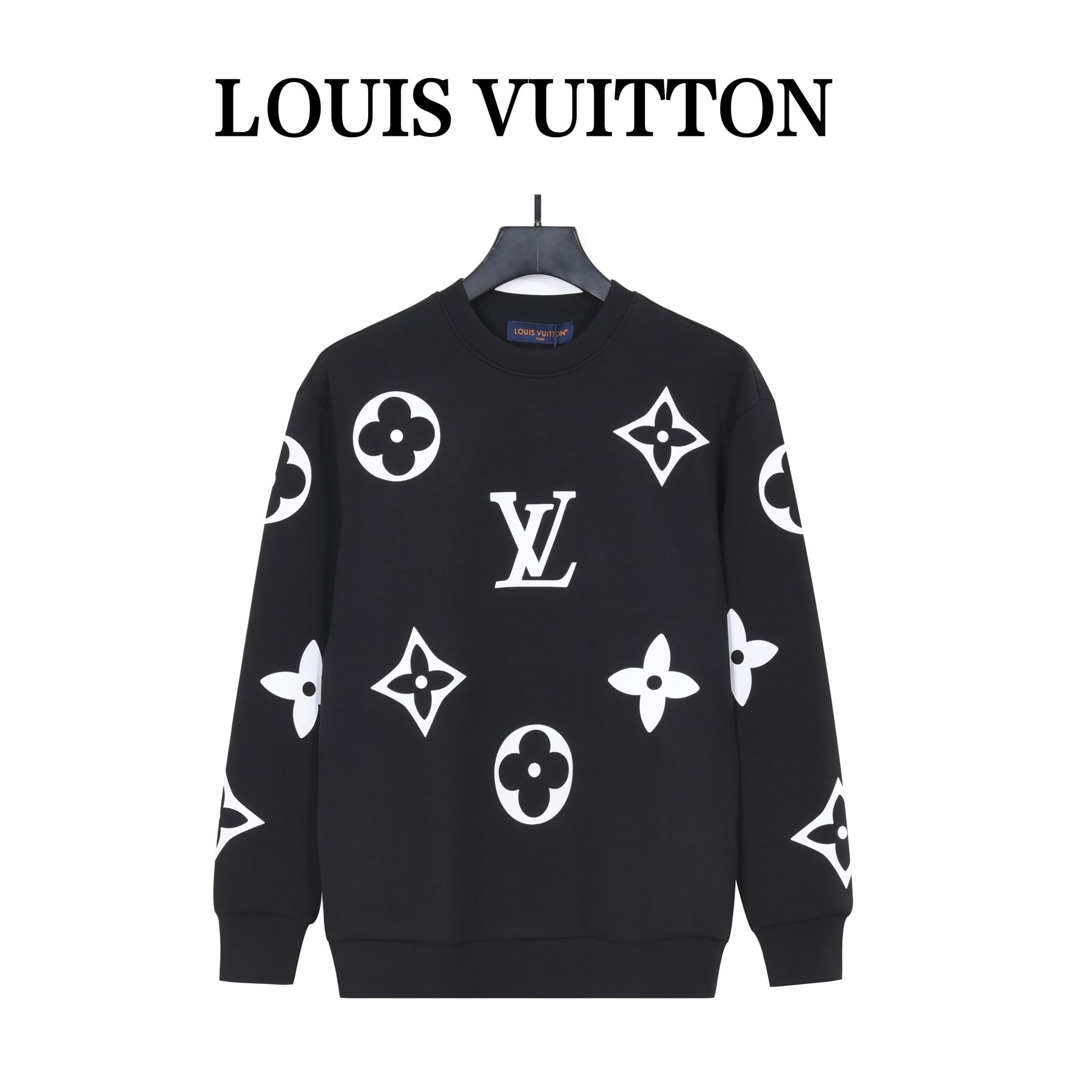 1V Monogram Allover Crewneck Sweatshirt