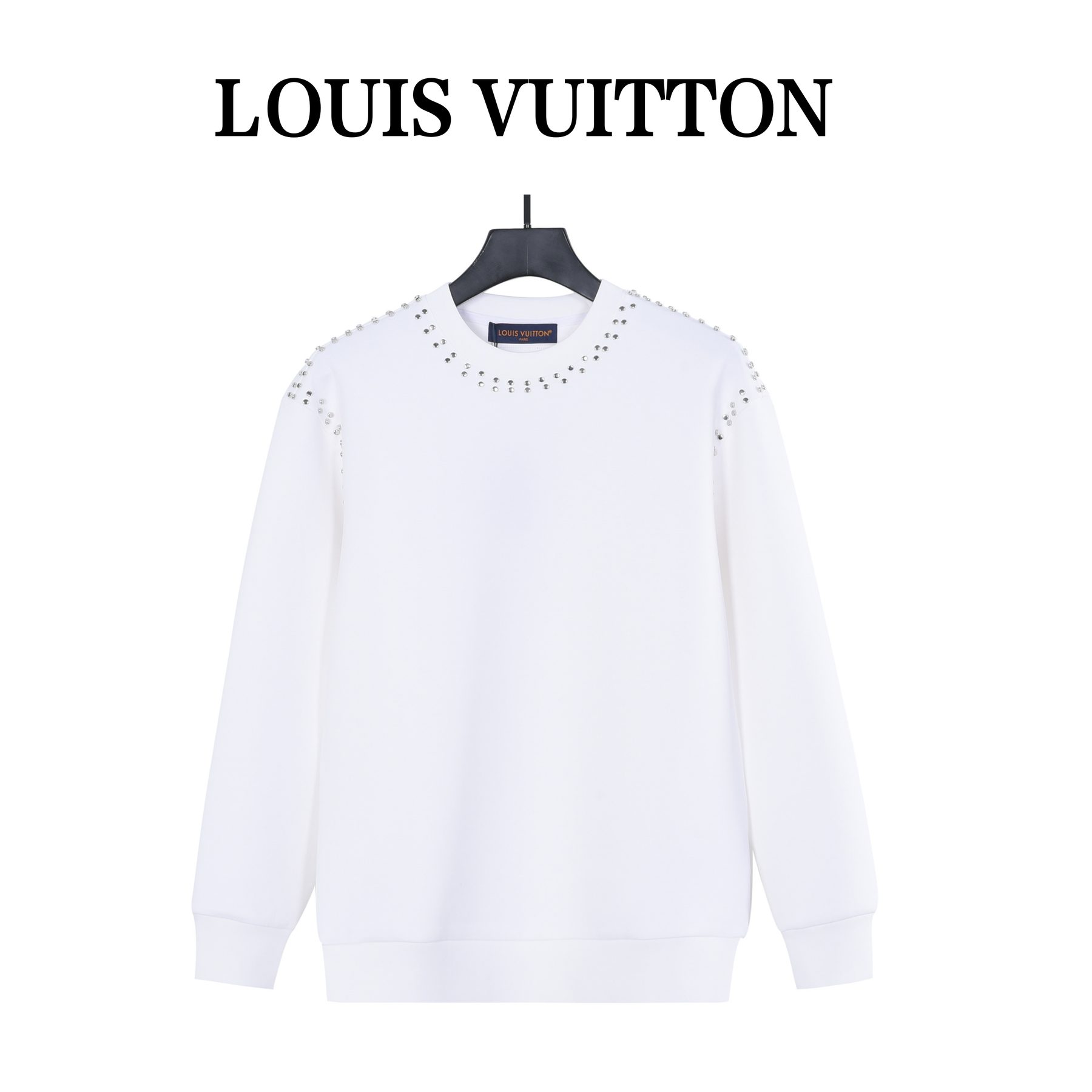 1V Studded Crewneck Sweatshirt
