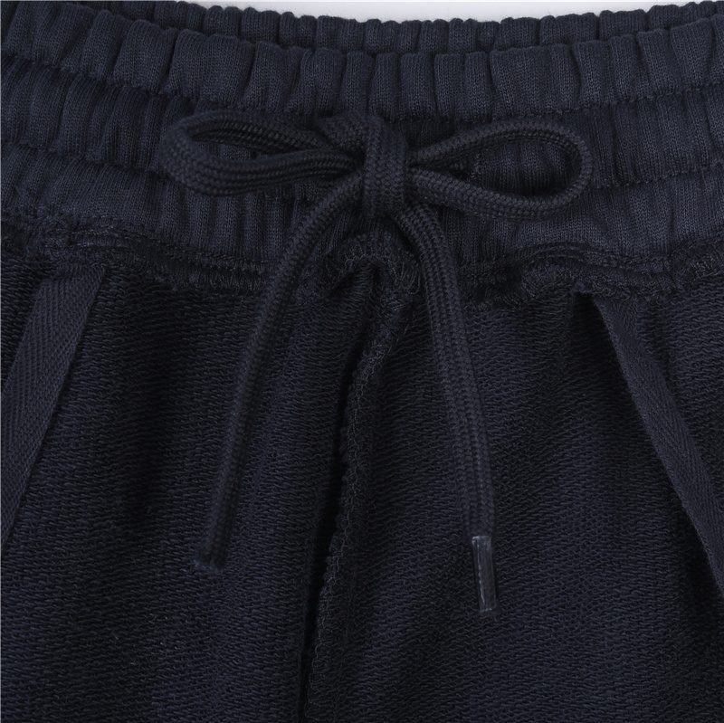 Balenci*ga Cursive Side Logo Embroidered Trousers