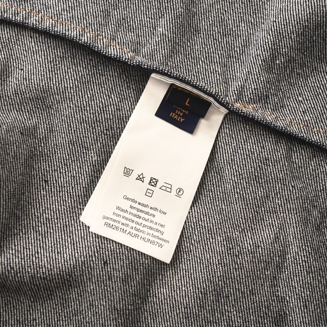1V Patchwork Embroidered Denim Jacket