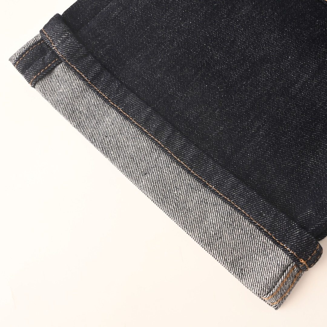 1V Patchwork Embroidered Denim Trousers