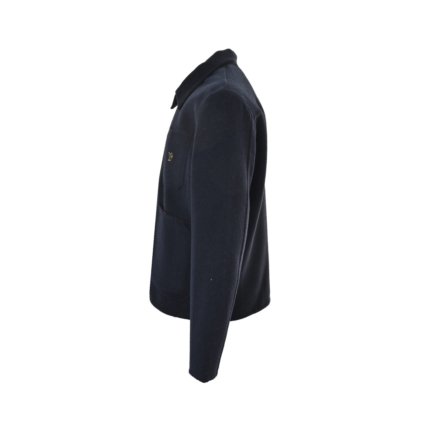 1V 25FW Reversible Monogram Wool Jacket